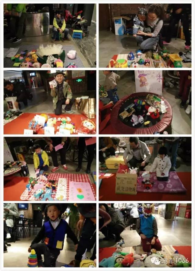 場面熱鬧非凡，小朋友們紛紛拿出自己的看家本領，來推銷自己的商品