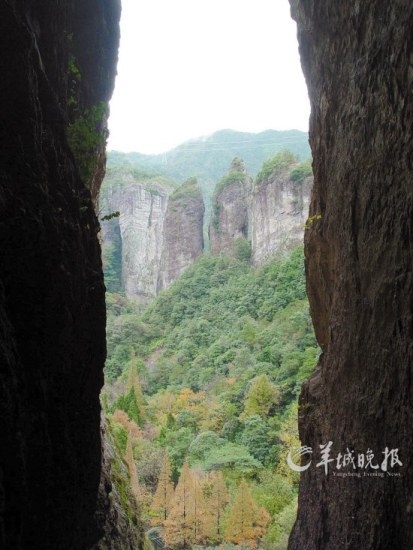 雁蕩山以奇峰、瀑布著稱。