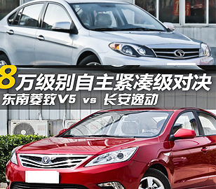 8萬元級自主對決！菱致V5對比長安逸動