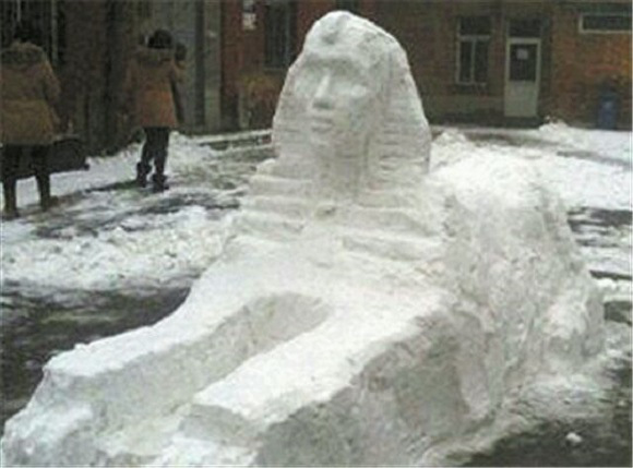 創(chuàng)意十足！日系列卡通雪人走紅