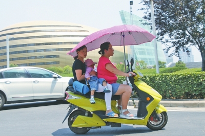 大暑時(shí)節(jié)，戶外更需防暑。