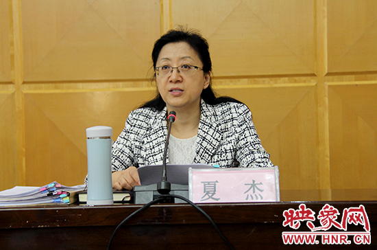 河南省委常委、組織部部長(zhǎng)夏杰