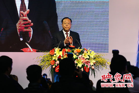 鄭州市市長馬懿宣布聯(lián)盟成立。