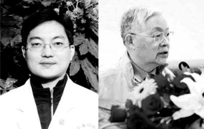 王宇澄(左)曾是王正敏的學(xué)生與親密助手，他認(rèn)為自己在導(dǎo)師評(píng)選院士過程中立下汗馬功勞，卻未獲回報(bào)。師徒最終反目。