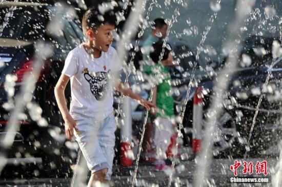 山西太原最高溫度達到36℃。
