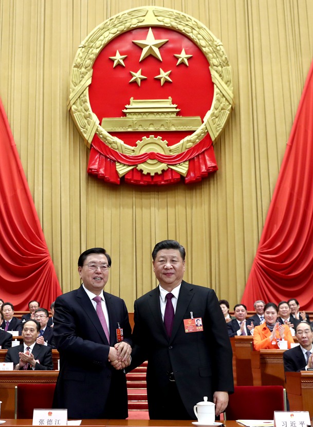 習近平當選國家主席、中央軍委主席