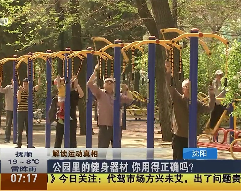 公園里的健身器材 你用得正確嗎？